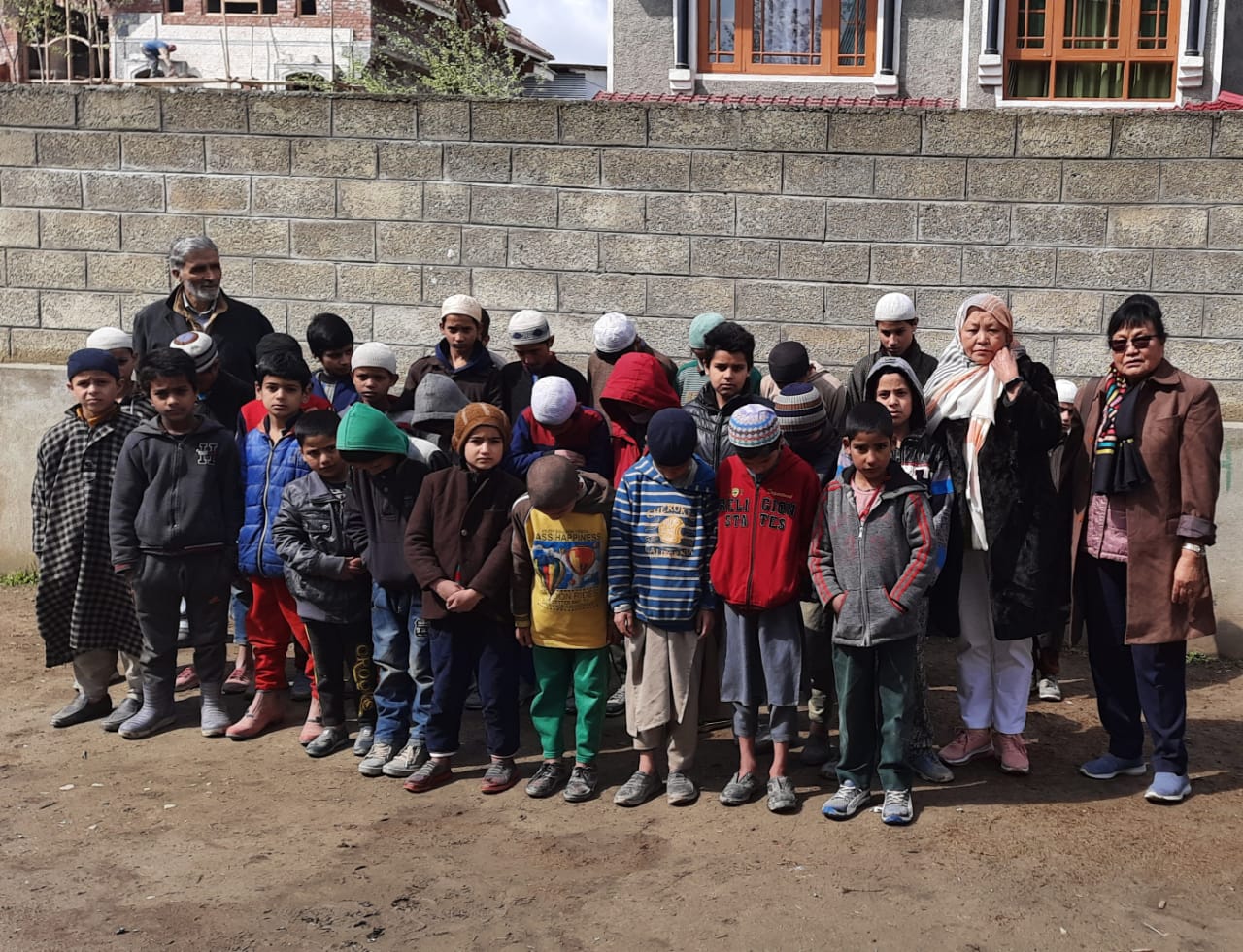 To open homes for orphan in Kashmir